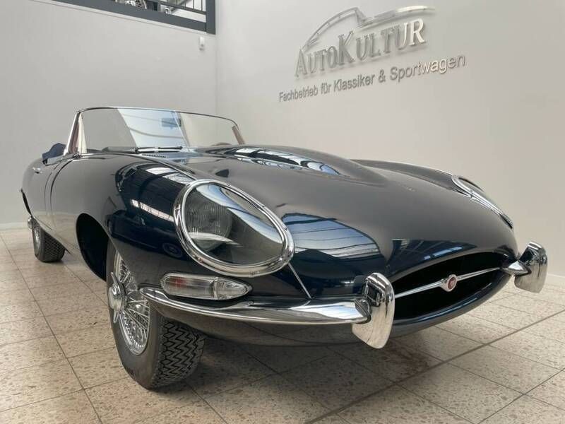 Gebraucht Jaguar E-Type 269 PS (197 kW) 1962 Blau Cabrio
