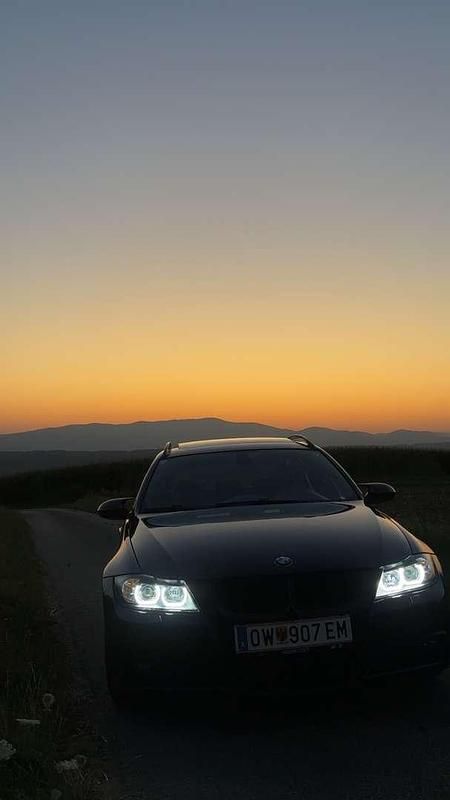 Schwarz Gebraucht 2008 BMW 320 Kombi | € 9.200 (Teuer) - Bild 1/4