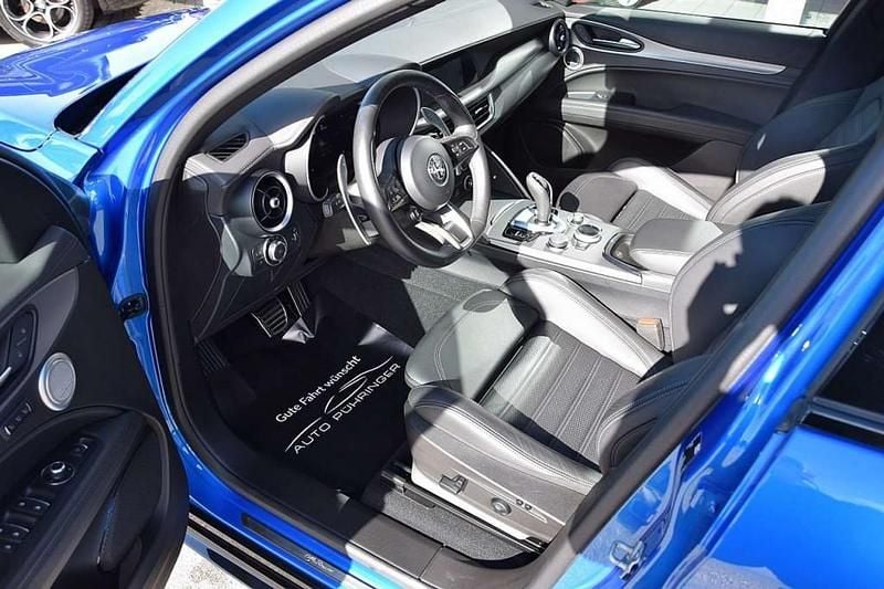 Gebraucht Alfa Romeo Stelvio Ti 280 PS (205 kW) 2023 Blau SUV