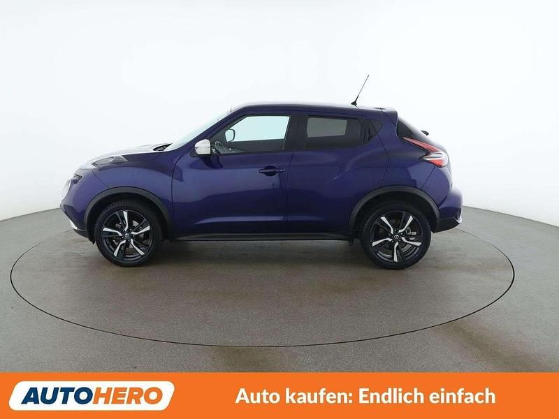 Gebraucht Nissan Juke Acenta 116 PS (85 kW) 2017 Blau SUV