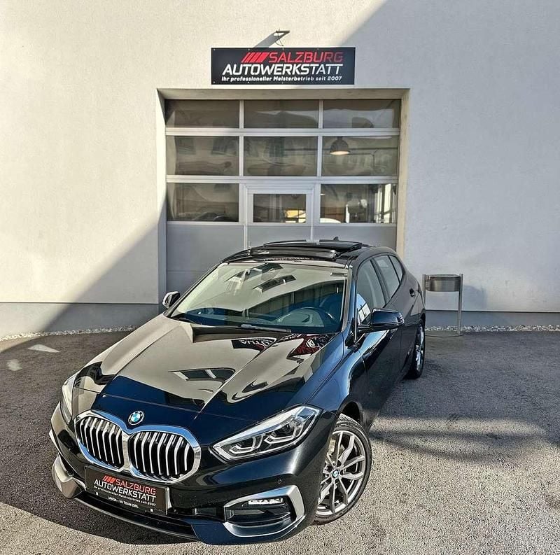 Schwarz Gebraucht 2021 BMW 120 Luxury Line Kleinwagen | € 26.800 (Fairer Preis) - Bild 1/4