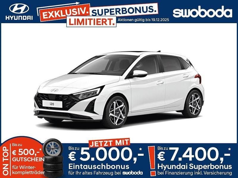 Atlas white weiß Neu 2025 Hyundai i20 GO! Limousine | € 17.460 (Superpreis) - Bild 1/1
