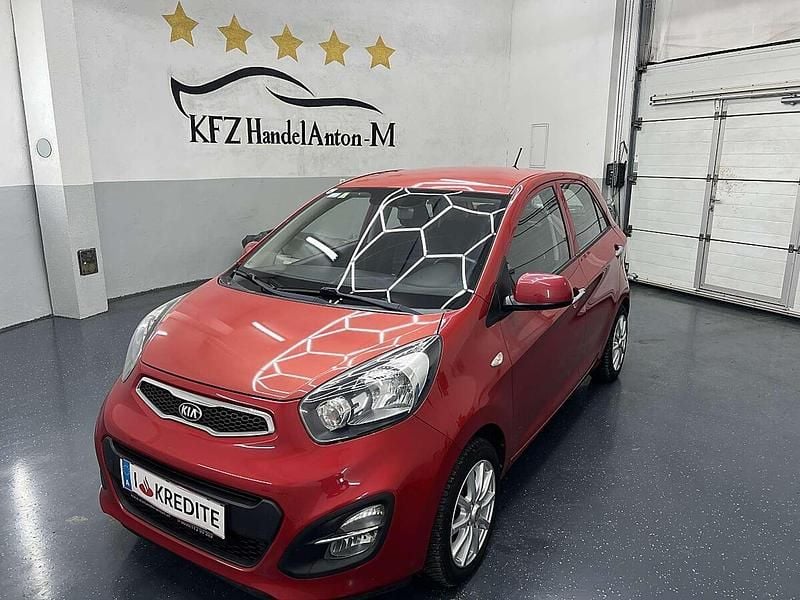 Gebraucht Kia Picanto Silver 69 PS (50 kW) 2014 Rot Kleinwagen