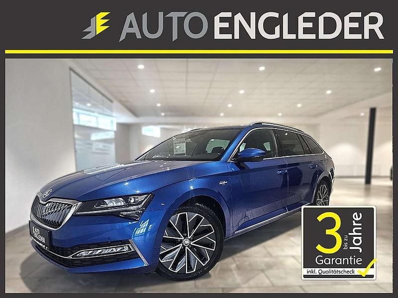 Blau Gebraucht 2020 Skoda Superb LAURIN & KLEMENT Kombi | € 29.900 (Teuer) - Bild 1/4