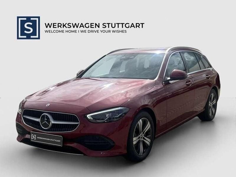 Rot Gebraucht 2024 Mercedes C180 Avantgarde Kombi | € 43.079 (Fairer Preis) - Bild 1/4