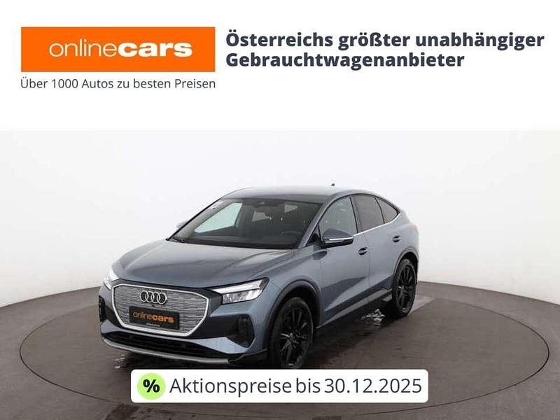 Blau Gebraucht 2022 Audi Q4 Sportback e-tron SUV | € 30.090 (Superpreis) - Bild 1/4