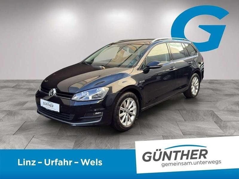 Gebraucht VW Golf VII Comfortline 110 PS (80 kW) 2016 Schwarz Kombi