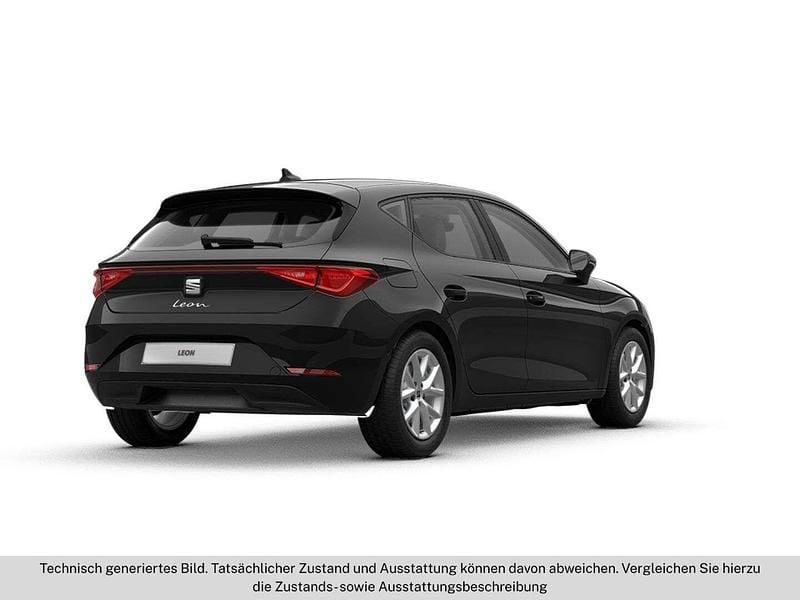 Gebraucht Seat Leon Style 116 PS (85 kW) 2022 Schwarz  metallic Limousine