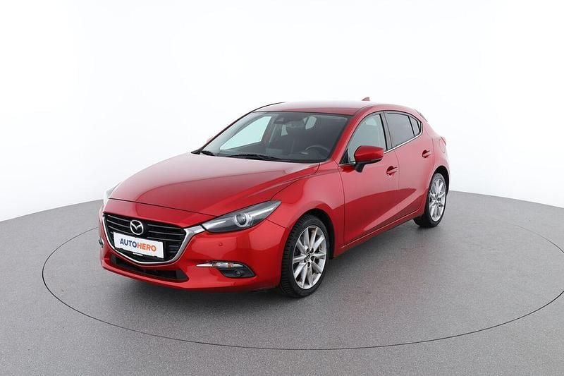 Rot Gebraucht 2018 Mazda 3 Limousine | € 15.590 (Fairer Preis) - Bild 1/3