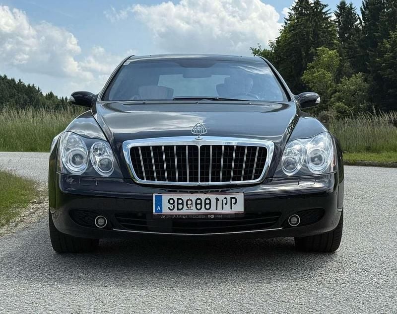 Gebraucht Maybach 57 612 PS (450 kW) 2008 Schwarz Limousine