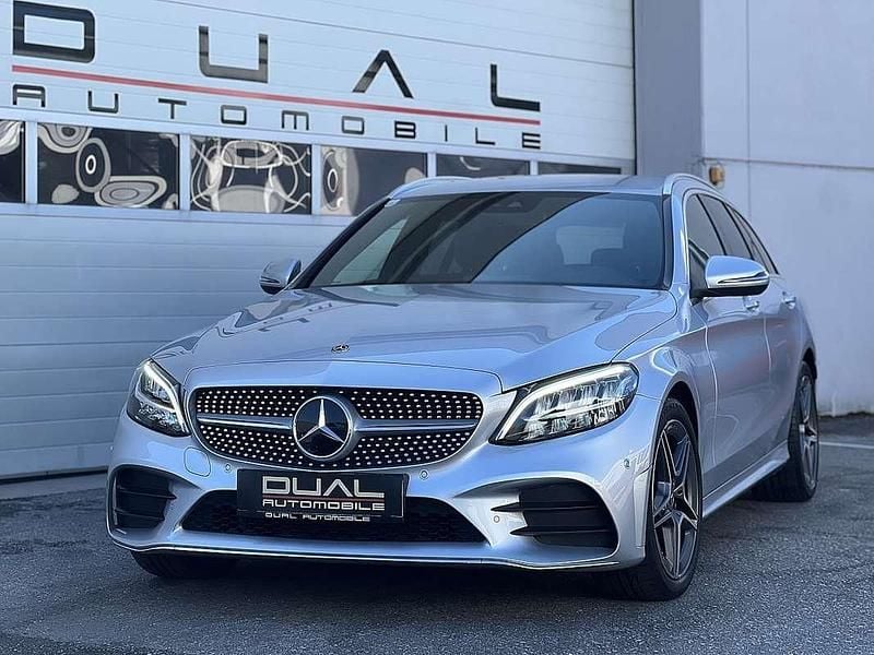 Gebraucht Mercedes C220 AMG 194 PS (142 kW) 2019 Silber Kombi
