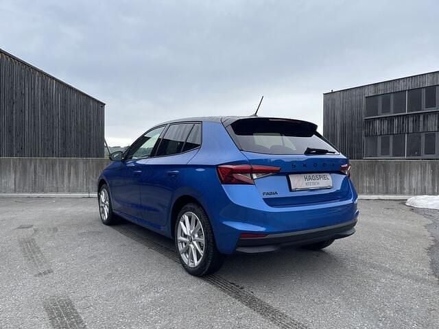 Neu Skoda Fabia Selection 95 PS (69 kW) 2025 Blau Kleinwagen