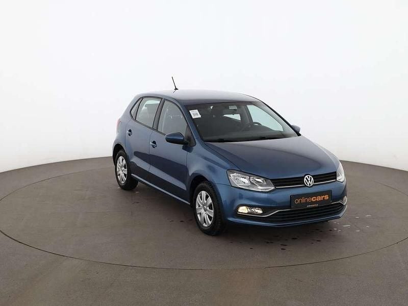 Gebraucht VW Polo Comfortline 60 PS (44 kW) 2014 Blau Kleinwagen
