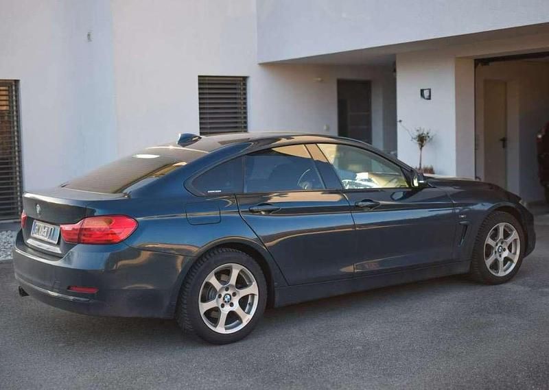 Gebraucht BMW 420 Gran Coupé Sport Line 190 PS (139 kW) 2015 Blau Coupé