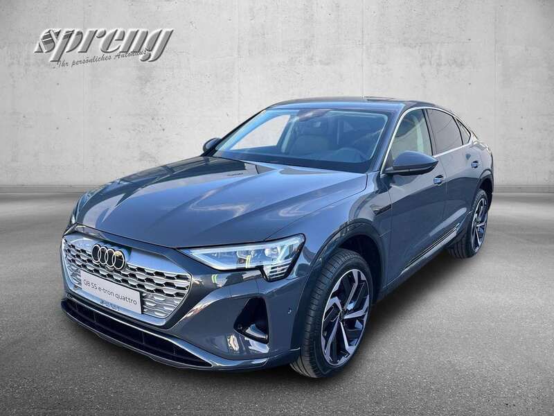 Grau Gebraucht 2024 Audi Q8 e-tron Advanced Plus SUV | € 54.999 (Superpreis) - Bild 1/4