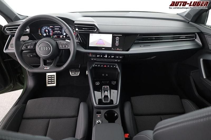 Neu Audi A3 S-Line 150 PS (110 kW) 2026 Distrikt grün metall Limousine
