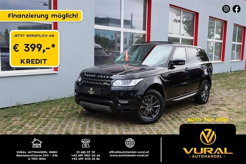 Schwarz Gebraucht 2017 Land Rover Range Rover Sport S SUV | € 34.890 - Bild 1/4