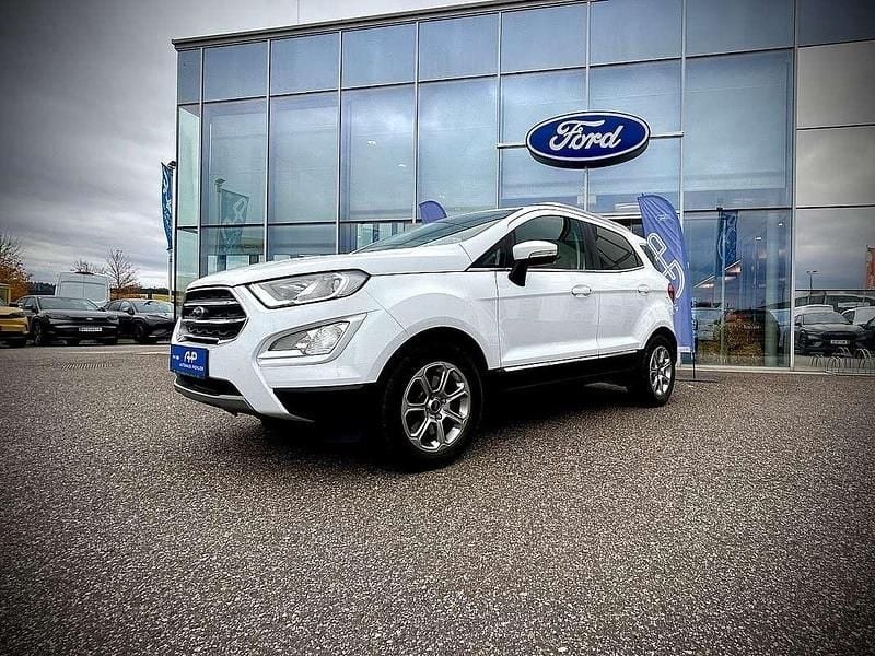 Gebraucht Ford Ecosport Titanium 125 PS (91 kW) 2018 Weiß SUV