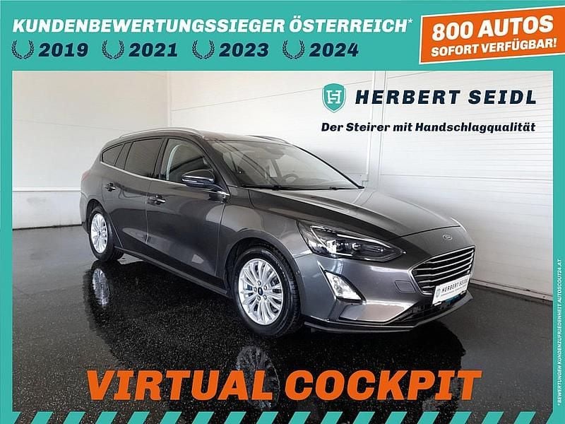 Grau Gebraucht 2021 Ford Focus Titanium X Kombi | € 15.480 (Fairer Preis) - Bild 1/4