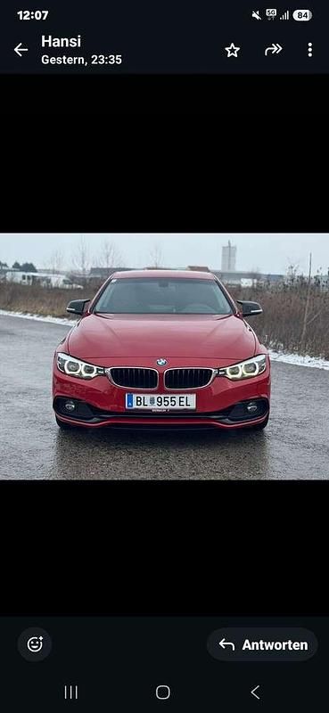 Gebraucht BMW 430 Sport Line 252 PS (185 kW) 2017 Rot Coupé