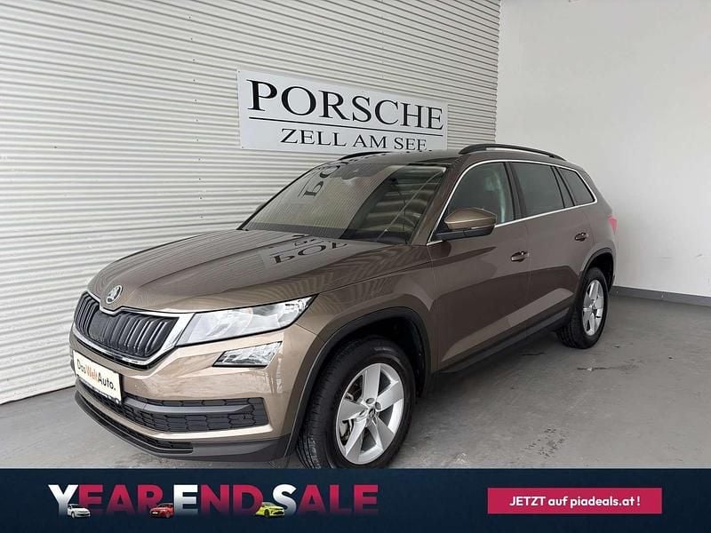 Hellbraun metallic Gebraucht 2017 Skoda Kodiaq Ambition SUV | € 23.800 (Fairer Preis) - Bild 1/4