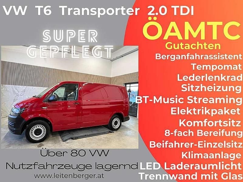 Gebraucht VW T6 102 PS (75 kW) 2018 Rot Van