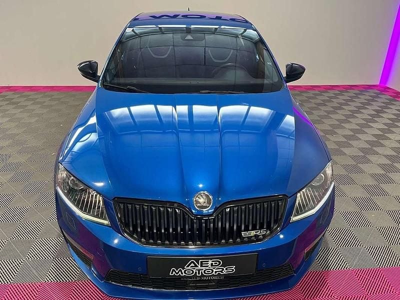 Gebraucht Skoda Octavia RS 184 PS (135 kW) 2014 Blau Kleinwagen
