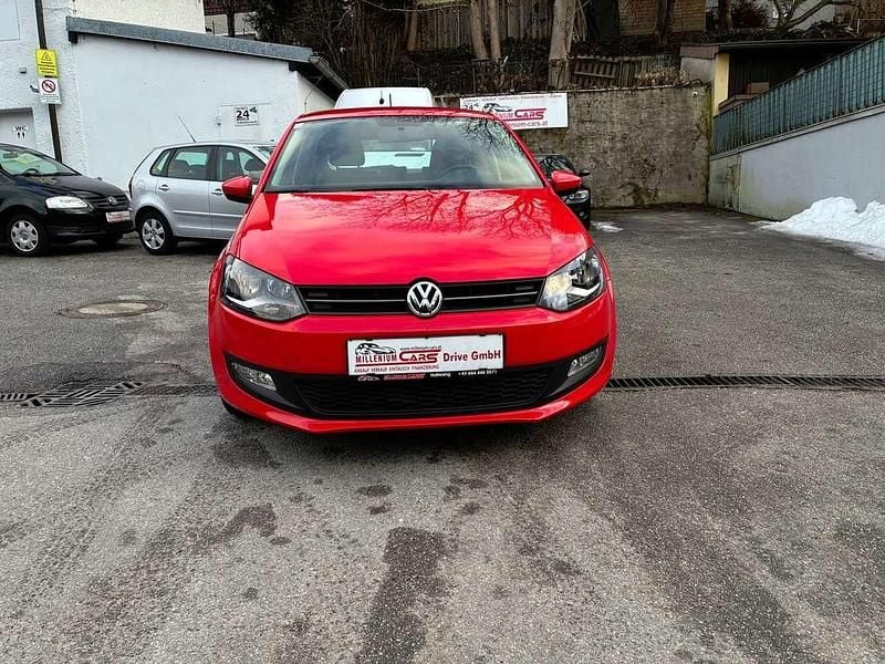 Gebraucht VW Polo 60 PS (44 kW) 2010 Rot Kleinwagen