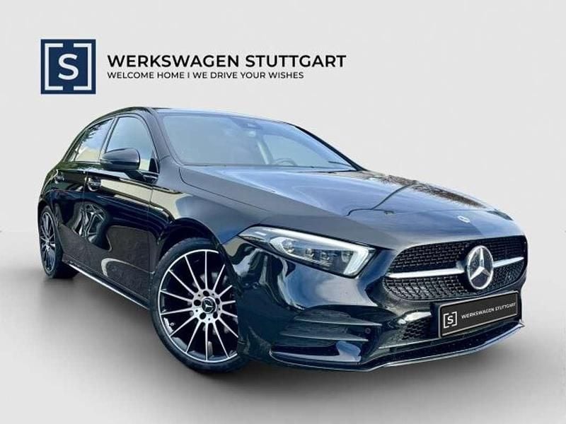 Gebraucht Mercedes A200 AMG 163 PS (119 kW) 2022 Schwarz Limousine