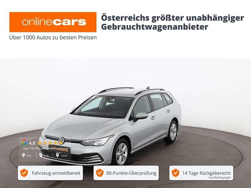Grau Gebraucht 2022 VW Golf VIII Life Kombi | € 19.390 (Guter Preis) - Bild 1/4