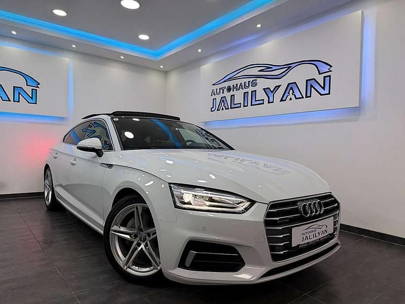 Weiß Gebraucht 2018 Audi A5 S-Line Limousine | € 29.990 (Fairer Preis) - Bild 1/4
