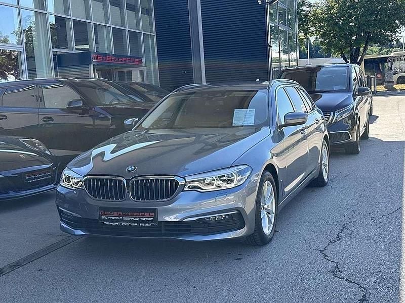 Gebraucht BMW 540 Sport Line 320 PS (235 kW) 2018 Bluestone Kombi
