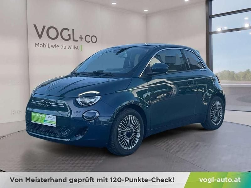 Grün Gebraucht 2023 Fiat 500e Limousine | € 17.990 (Guter Preis) - Bild 1/4