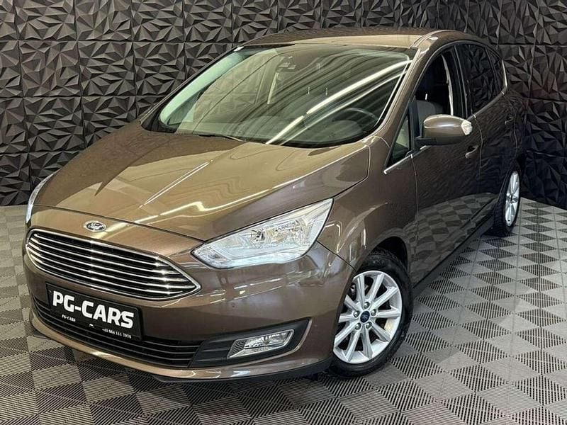 Braun Gebraucht 2018 Ford C-MAX Titanium Van / Kleinbus | € 13.200 (Teuer) - Bild 1/4