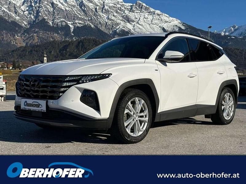 Gebraucht Hyundai Tucson 136 PS (100 kW) 2021 Weiß SUV