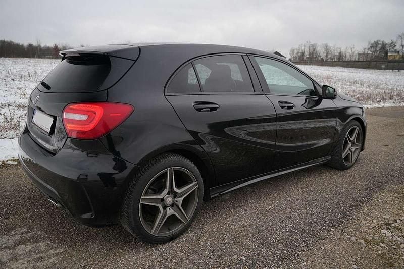 Gebraucht Mercedes A200 AMG line 136 PS (100 kW) 2013 Schwarz Limousine