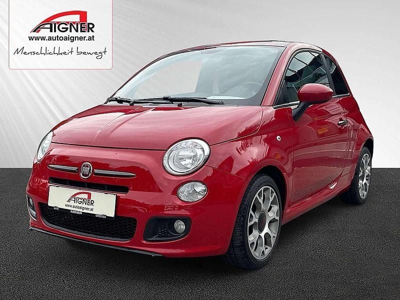 Rot Gebraucht 2013 Fiat 500 Lounge Limousine | € 9.490 (Etwas zu teuer) - Bild 1/4