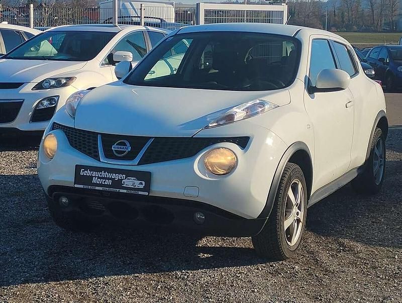 Gebraucht Nissan Juke Acenta 110 PS (80 kW) 2012 Weiß SUV
