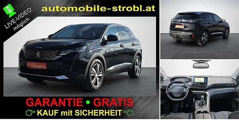 Gebraucht Peugeot 3008 Allure 131 PS (96 kW) 2022 Schwarz SUV