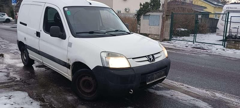 Gebraucht Peugeot Partner 75 PS (55 kW) 2007 Weiß Van / Kleinbus