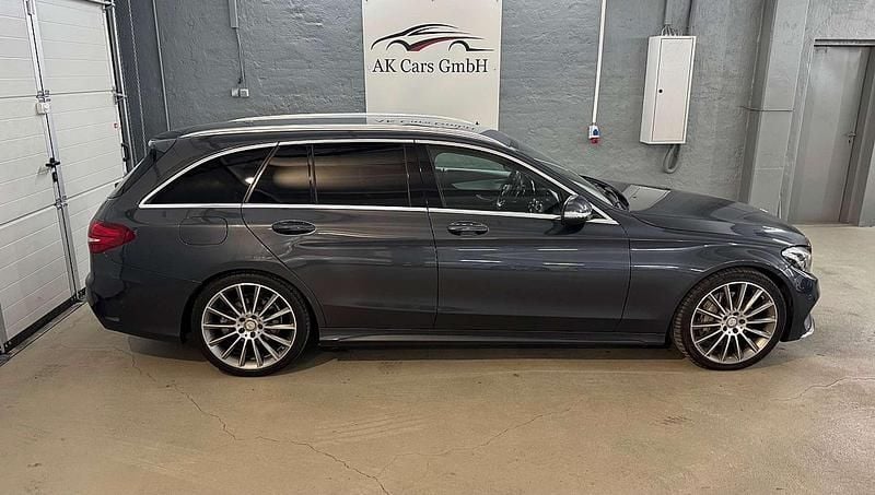 Gebraucht Mercedes C250 AMG line 204 PS (150 kW) 2015 Grau Kombi