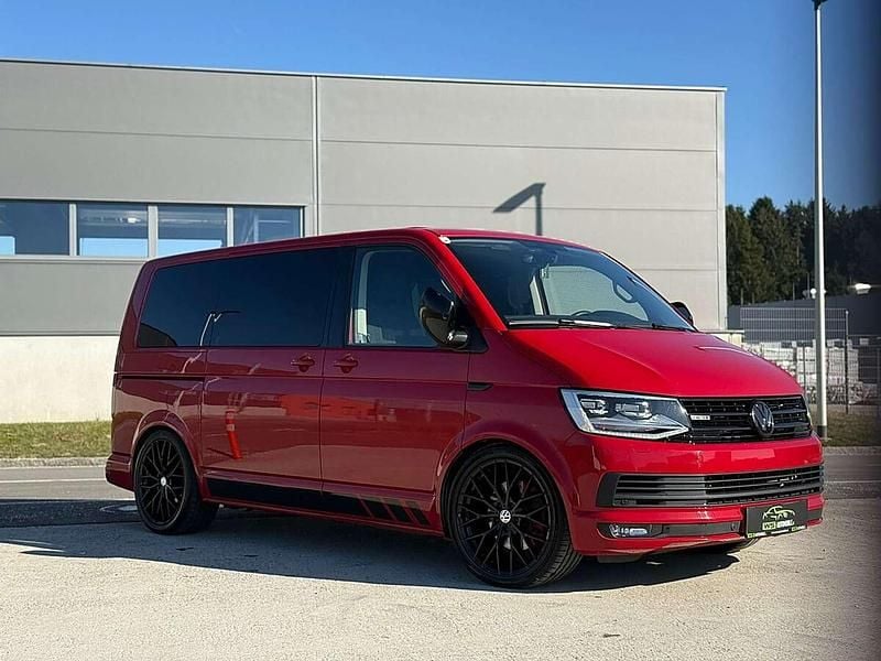 Gebraucht VW Multivan Comfortline 204 PS (150 kW) 2016 Rot Van