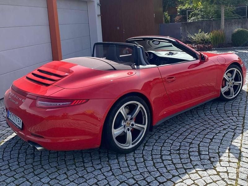 Gebraucht Porsche 911 Carrera 4S Cabriolet 400 PS (294 kW) 2013 Rot Cabrio