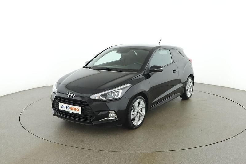 Gebraucht Hyundai i20 Premium 120 PS (88 kW) 2017 Schwarz Coupé