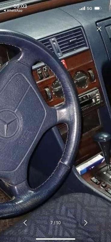 Gebraucht Mercedes C180 Elegance 121 PS (88 kW) 1994 Blau Limousine