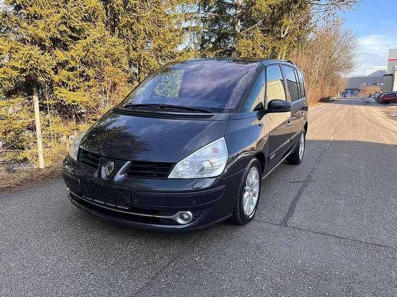 Gebraucht Renault Espace Dynamique 173 PS (127 kW) 2008 Schwarz Van / Kleinbus