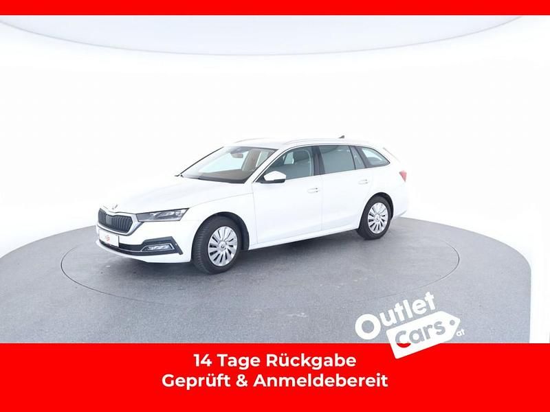 Weiss normal Gebraucht 2020 Skoda Octavia Kombi | € 20.790 (Fairer Preis) - Bild 1/4