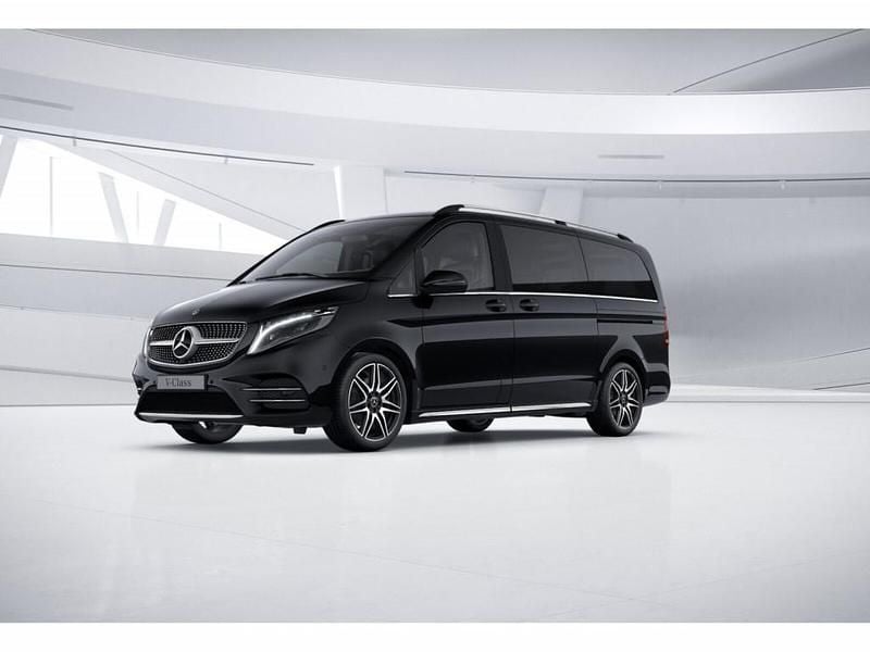 Schwarz Gebraucht 2024 Mercedes V300 Exclusive Van / Kleinbus | € 110.388 (Etwas zu teuer) - Bild 1/4