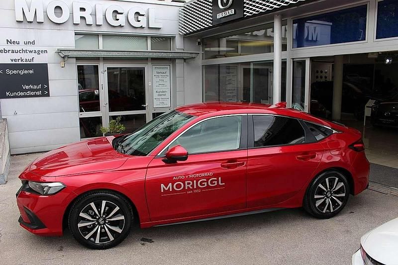 Rot Gebraucht 2024 Honda Civic Elegance Limousine | € 30.900 (Fairer Preis) - Bild 1/4