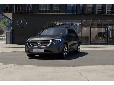 Gebraucht Mercedes EQC400 AMG line 300 kW (408 PS) 2022 Selenitgrau metallic SUV